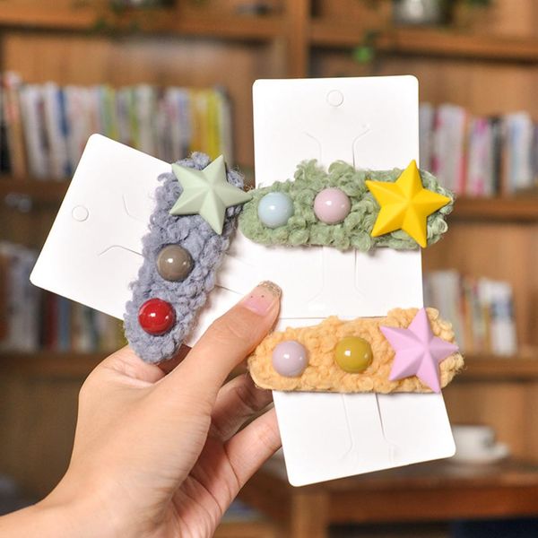 2019 trendy romantic design winter candy color ball star woolen hairpin women side bangs hair clip gift for sweet women girl, Golden;white
2019 trendy romantic design winter candy color ball star woolen hairpin women side bangs hair clip gift for sweet women girl, Golden;white