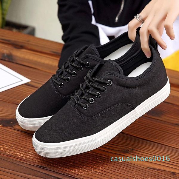 oudiniao men shoes canvas lace up men casual shoes 2018 plimsolls breathable male footwear spring sneakers black white c16
oudiniao men shoes canvas lace up men casual shoes 2018 plimsolls breathable male footwear spring sneakers black white c16