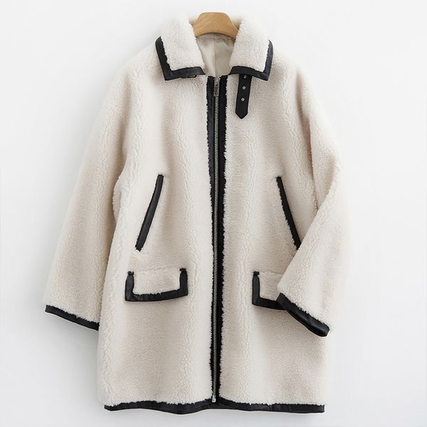 real fur coat women korean sheep shearing winter coat women 100% wool jacket clothes 2019 manteau femme b19f33181 yy1173, Black
real fur coat women korean sheep shearing winter coat women 100% wool jacket clothes 2019 manteau femme b19f33181 yy1173, Black