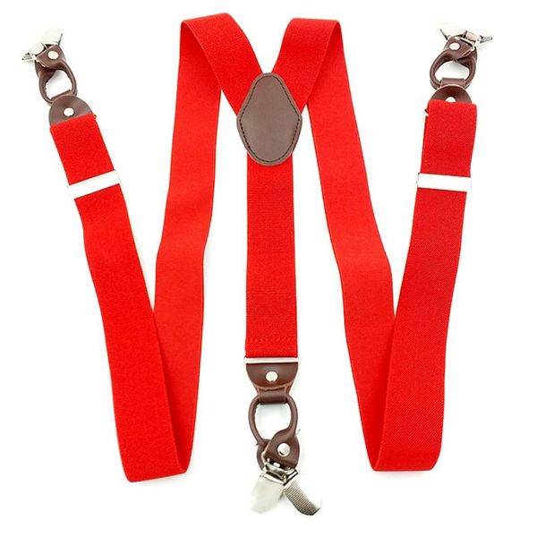 vintage style leather alloy 6 clips male casual suspenders commercial western-style trousers men's braces strap, Black;white
vintage style leather alloy 6 clips male casual suspenders commercial western-style trousers men's braces strap, Black;white