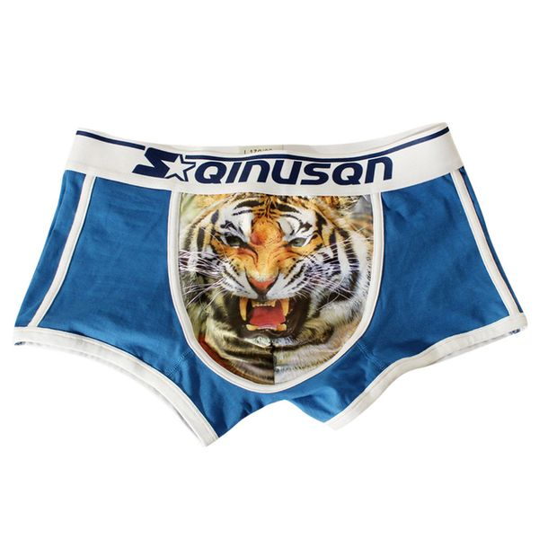 sagacemen's men's 3d print underwear panties cute print tiger boxer panties close-fitting low waist casual reich breathable, Black;white
sagacemen's men's 3d print underwear panties cute print tiger boxer panties close-fitting low waist casual reich breathable, Black;white