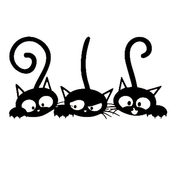 15*7.5cm three cutes cats cute and interesting fashion sticker decals rear window car sticker body decals
15*7.5cm three cutes cats cute and interesting fashion sticker decals rear window car sticker body decals