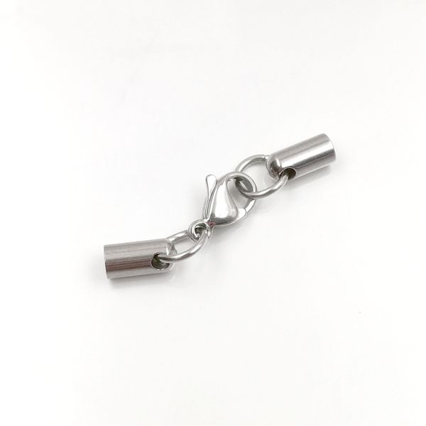 lot in bulk 50 sets stainless steel chain cord kumihimo end cap sets tips lobster clasp jump ring size 1*7mm + 11mm
lot in bulk 50 sets stainless steel chain cord kumihimo end cap sets tips lobster clasp jump ring size 1*7mm + 11mm
