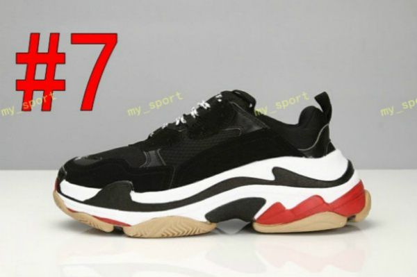 горячие !! 2019 fashion paris 17fw triple-s sneaker тройной s повседневные папа обувь для мужчин в женщин бежевый черный ceahp sports j23, Black
горячие !! 2019 fashion paris 17fw triple-s sneaker тройной s повседневные папа обувь для мужчин в женщин бежевый черный ceahp sports j23, Black