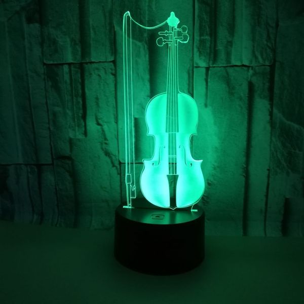 new pattern cello 3d small night-light colorful touch remote control led vision lamp gift atmosphere 3d desk lamp
new pattern cello 3d small night-light colorful touch remote control led vision lamp gift atmosphere 3d desk lamp