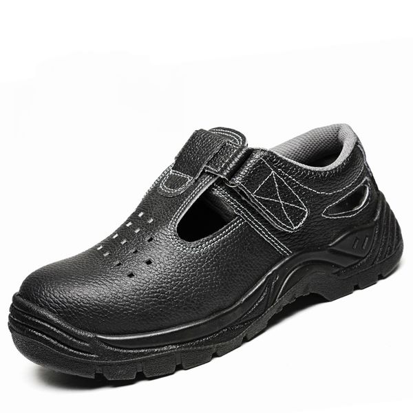 mens large size breathable summer safety shoes outdoors worker steel toe caps sandals soft leather platform worker boots protect, Black
mens large size breathable summer safety shoes outdoors worker steel toe caps sandals soft leather platform worker boots protect, Black
