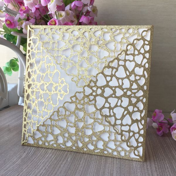 50pcs /lot hollow laser cut wholesale wedding invitation card hollow litter heart honey honeymoon blessing gift invitations supplies, Black
50pcs /lot hollow laser cut wholesale wedding invitation card hollow litter heart honey honeymoon blessing gift invitations supplies, Black