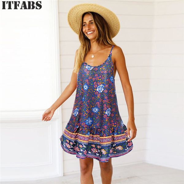women summer boho casual dress evening party print sleeveless beach dress sundress summer women girl vestido, Black;gray
women summer boho casual dress evening party print sleeveless beach dress sundress summer women girl vestido, Black;gray