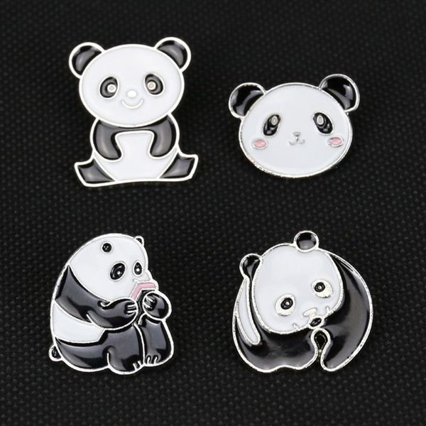 4pcs cute panda bear enamel lapel pin animal pride brooch fashion jewelry, Gray
4pcs cute panda bear enamel lapel pin animal pride brooch fashion jewelry, Gray