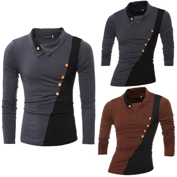 осень мужская горячая повседневная рубашка с длинным рукавом slim fit muscle shirts блузка топы плюс размер 2xl сорочка homme manche longue, White;black
осень мужская горячая повседневная рубашка с длинным рукавом slim fit muscle shirts блузка топы плюс размер 2xl сорочка homme manche longue, White;black