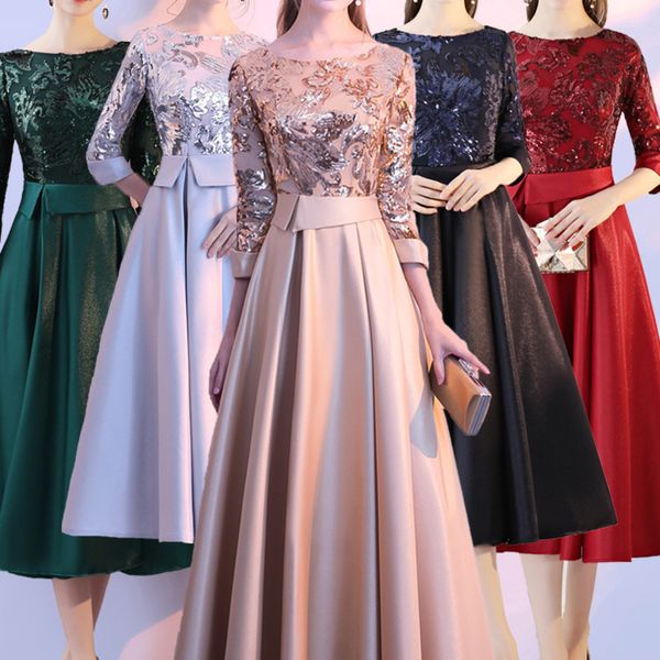 2020 rushed dress female 2020 new banquet noble performance dinner celebrity end atmosphere host long skirt autumn and winter, Black
2020 rushed dress female 2020 new banquet noble performance dinner celebrity end atmosphere host long skirt autumn and winter, Black