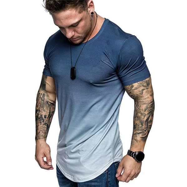 mew running t shirts men's summer slim fit sports gradient color large size short sleeve blouse t shirt men, Black;blue
mew running t shirts men's summer slim fit sports gradient color large size short sleeve blouse t shirt men, Black;blue