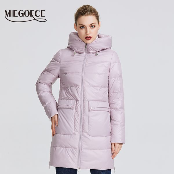 miegofce 2019 women's winter jacket windproof jacket coat with a stand-up collar winter parka with zipper and patch pockets y190926, Black;white
miegofce 2019 women's winter jacket windproof jacket coat with a stand-up collar winter parka with zipper and patch pockets y190926, Black;white