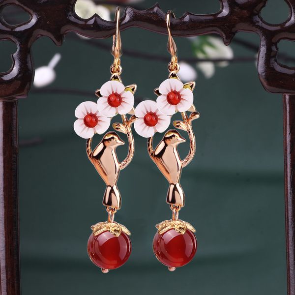 farlena chinese style shell flower drop earrings for women wedding jewelry accessory vintage ethnic natural stone earrings long, Golden
farlena chinese style shell flower drop earrings for women wedding jewelry accessory vintage ethnic natural stone earrings long, Golden