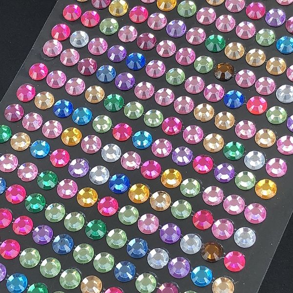 260 pcs /sheet 6mm children's toy sticker mobile diy decal crystal acrylic diamond self-adhesive rhinestones scrapbooking sticke
260 pcs /sheet 6mm children's toy sticker mobile diy decal crystal acrylic diamond self-adhesive rhinestones scrapbooking sticke
