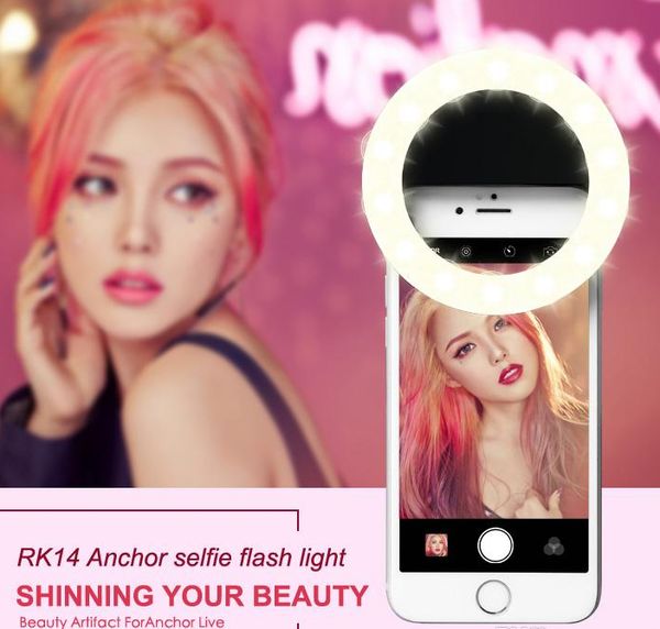 rk14 rechargeable selfie ring light with led camera pgraphy flash light up selfie luminous ring with usb cable universal for all phones
rk14 rechargeable selfie ring light with led camera pgraphy flash light up selfie luminous ring with usb cable universal for all phones