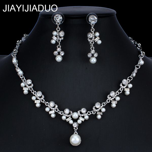jiayijiaduo african jewelry set for women wedding jewelry imitation pearl crystal necklace earrings set girl gift dropshipping, Slivery;golden
jiayijiaduo african jewelry set for women wedding jewelry imitation pearl crystal necklace earrings set girl gift dropshipping, Slivery;golden