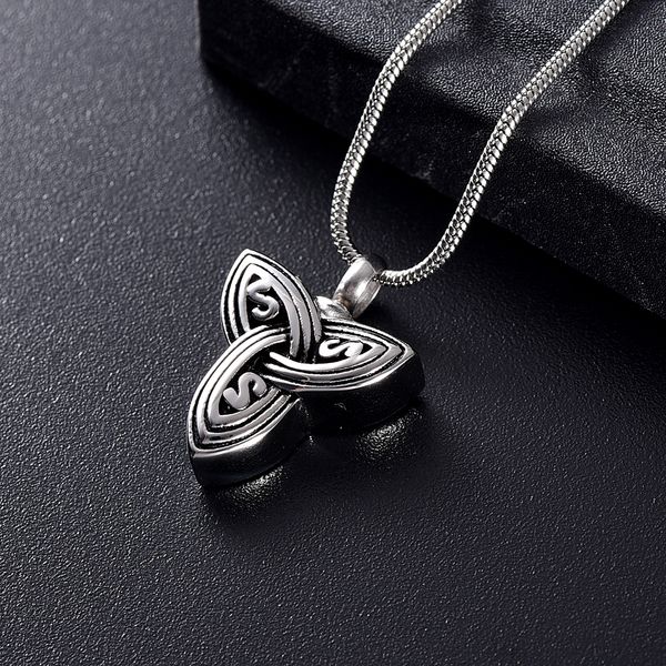 ijd12835 knot stainless steel memorial urn necklace funeral jewelry keepsake cremation pendant jewelry for women&men, Silver
ijd12835 knot stainless steel memorial urn necklace funeral jewelry keepsake cremation pendant jewelry for women&men, Silver