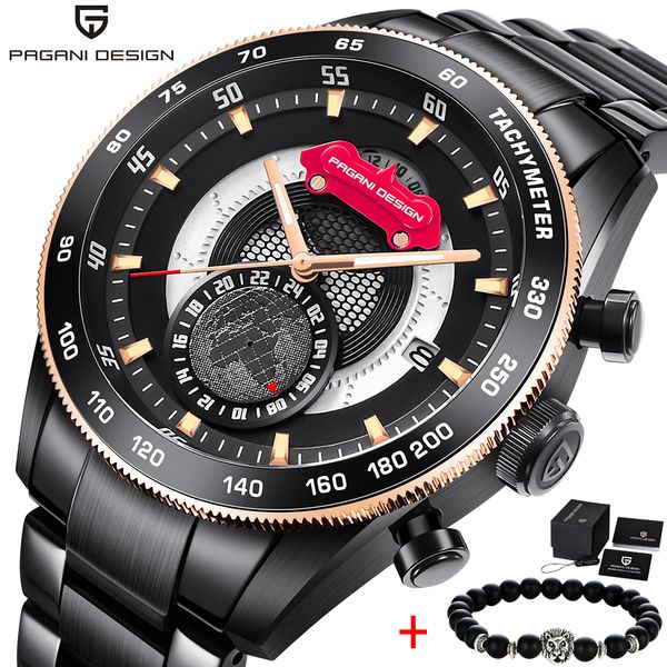 

PAGANI DESIGN 2019 мужские часы лучший бренд класса люкс мужские военные спортивные часы