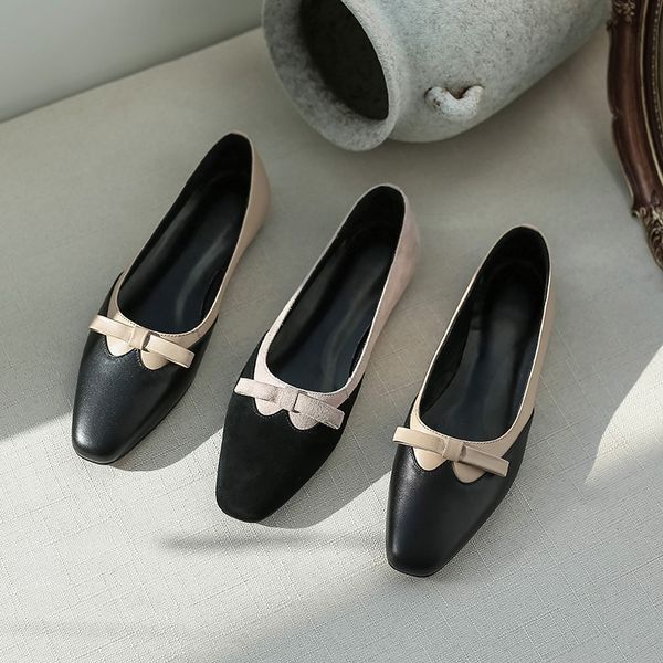 2020 new spring flat shoes women's loafers genuine leather comfortable mixed color loafers women's dating shoes chaussures femme, Black
2020 new spring flat shoes women's loafers genuine leather comfortable mixed color loafers women's dating shoes chaussures femme, Black