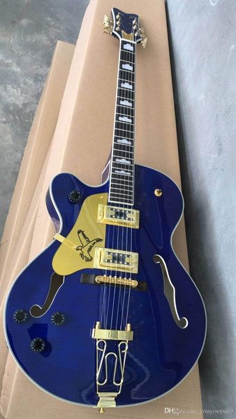 custom factory wholesale discount price left hand jazz guitar 6 string semielectric guitar hollow body blue quality
custom factory wholesale discount price left hand jazz guitar 6 string semielectric guitar hollow body blue quality
