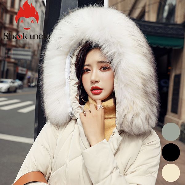 fashion winter duck down jacket women fur coat natural real raccoon fur collar loose long parkas big outerwear detachable, Black
fashion winter duck down jacket women fur coat natural real raccoon fur collar loose long parkas big outerwear detachable, Black
