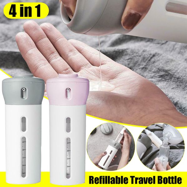 new 4-in-1 refillable perfect lotion sealing bottles shampoo gel portable dispenser bottle swivel seal soap dispenser
new 4-in-1 refillable perfect lotion sealing bottles shampoo gel portable dispenser bottle swivel seal soap dispenser