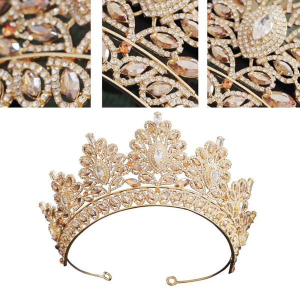 baroque bride big crown tiara jewelry hair band new wedding dress accessories n84d, Golden;white
baroque bride big crown tiara jewelry hair band new wedding dress accessories n84d, Golden;white