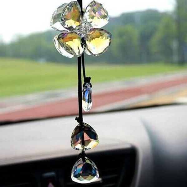 high-grade crystal car pendant ornaments handmade woven crystal car ornaments pendant four-leaf clover
high-grade crystal car pendant ornaments handmade woven crystal car ornaments pendant four-leaf clover