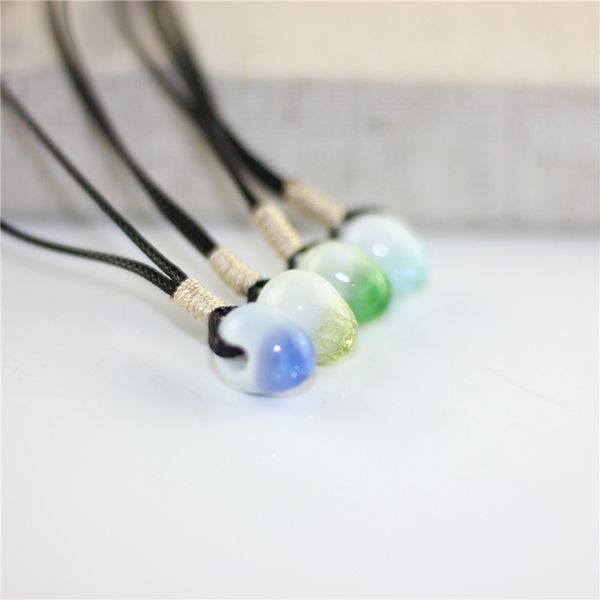 fashion new arrival 1pc crackle glaze ceramic mermaid tears water drop shape rope chain pendant necklace fashion jewelry, Silver
fashion new arrival 1pc crackle glaze ceramic mermaid tears water drop shape rope chain pendant necklace fashion jewelry, Silver