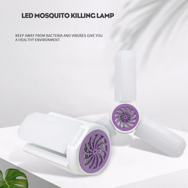 2020 new home indoor mosquito repellent lamp led three leaf folding lamp e27 lamp head mosquito killer led bulb
2020 new home indoor mosquito repellent lamp led three leaf folding lamp e27 lamp head mosquito killer led bulb