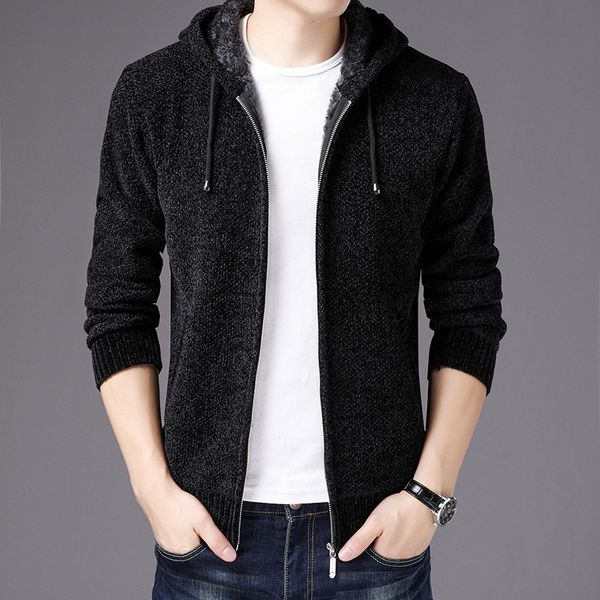 long sleeve men's sweaters cardigan winter clothes 2020 knitted korea style casual standard designer knit, White;black
long sleeve men's sweaters cardigan winter clothes 2020 knitted korea style casual standard designer knit, White;black