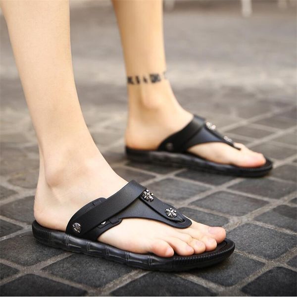 men's flip flops summer non-slip outdoor sandals clip feet slippers men's casual british beach sandals two wear personality, Black
men's flip flops summer non-slip outdoor sandals clip feet slippers men's casual british beach sandals two wear personality, Black