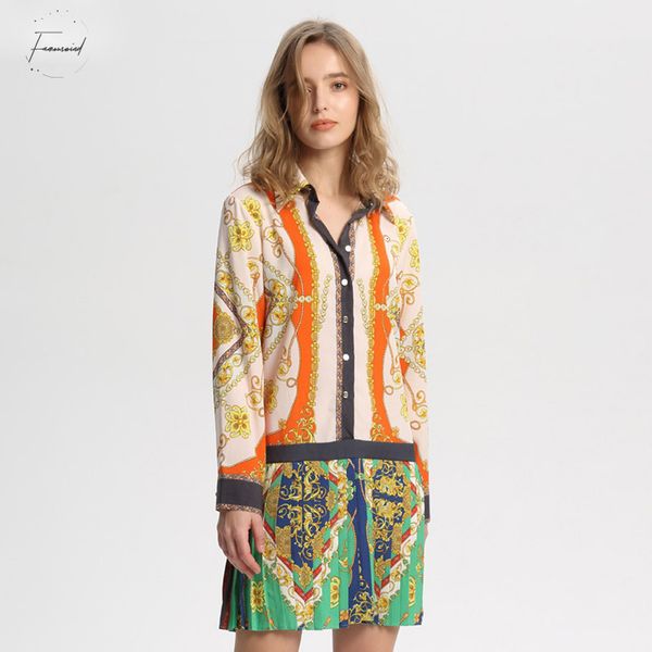 stylish print patchwork pleated dress long sleeve turn down vestidos collar pleated female casual dresses qa543 designer clothes, Black;gray
stylish print patchwork pleated dress long sleeve turn down vestidos collar pleated female casual dresses qa543 designer clothes, Black;gray