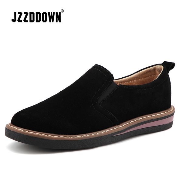 cow suede leather women oxford shoes spring ladies flats sneakers loafers casual shoe autumn boat shoes 2018 moccasin plus size y190704, Black
cow suede leather women oxford shoes spring ladies flats sneakers loafers casual shoe autumn boat shoes 2018 moccasin plus size y190704, Black