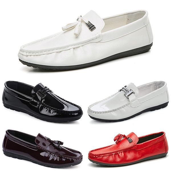 2020 designer luxury mens women casual shoes black loafers flat patent leather slip on fashion trainers sneakers size 39-44 color16
2020 designer luxury mens women casual shoes black loafers flat patent leather slip on fashion trainers sneakers size 39-44 color16