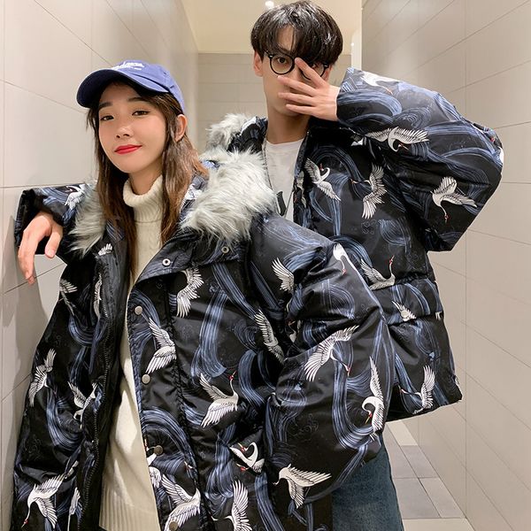 harajuku fur hoodie cotton padded coats men parkas winter japanese print warm cotton coat couple high street oversize jacket men, Black
harajuku fur hoodie cotton padded coats men parkas winter japanese print warm cotton coat couple high street oversize jacket men, Black