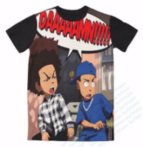 новейшая мода мужская / женская craig smokey and boondocks huey riley футболка летний стиль забавный унисекс 3d печать повседневная футболка, White;black
новейшая мода мужская / женская craig smokey and boondocks huey riley футболка летний стиль забавный унисекс 3d печать повседневная футболка, White;black