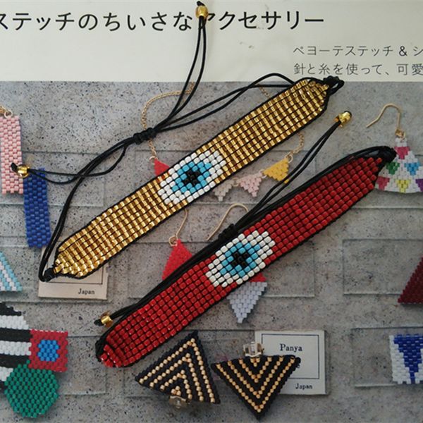 shinus miyuki cuff bracelet big evil eye bracelets gold evil eey delicas beads women handmade woven beadwork jewelry gifts, Golden;silver
shinus miyuki cuff bracelet big evil eye bracelets gold evil eey delicas beads women handmade woven beadwork jewelry gifts, Golden;silver