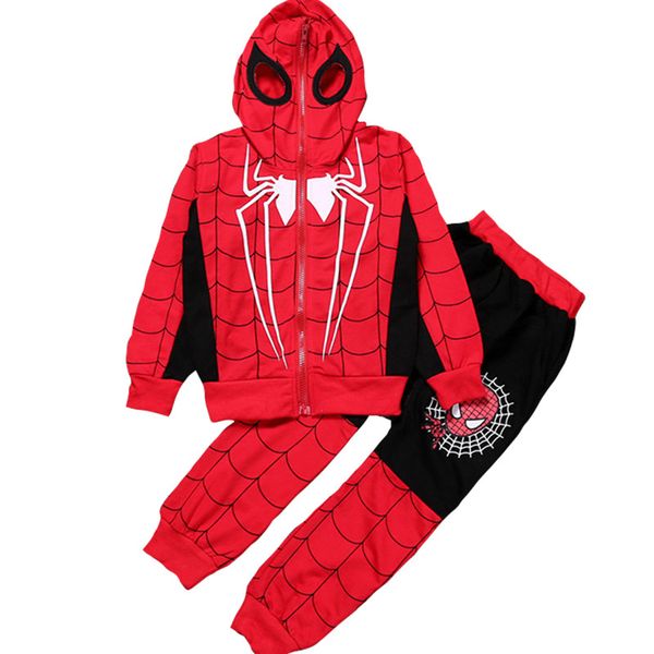 fashion boy spiderman pants set cartoon cosplay clothing set for 3-10years boys kids children hooded outerwear set, White
fashion boy spiderman pants set cartoon cosplay clothing set for 3-10years boys kids children hooded outerwear set, White
