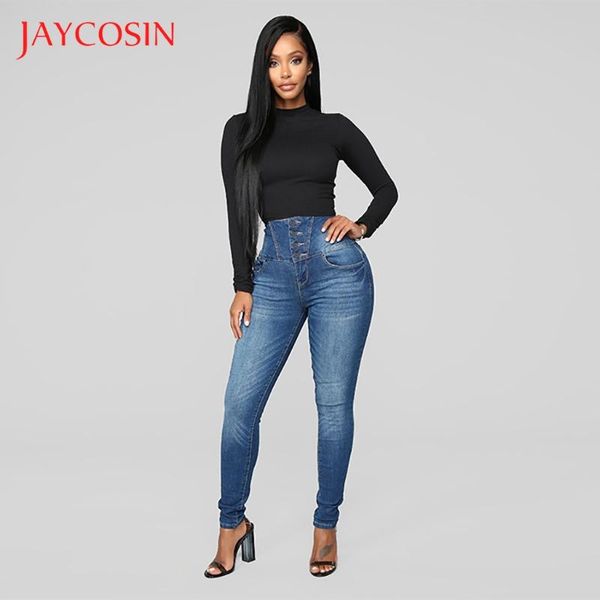 jaycosin ripped jeans for women jeans slim skinny denim pencil pants female hole casual cropped high waist long trousers, Blue
jaycosin ripped jeans for women jeans slim skinny denim pencil pants female hole casual cropped high waist long trousers, Blue