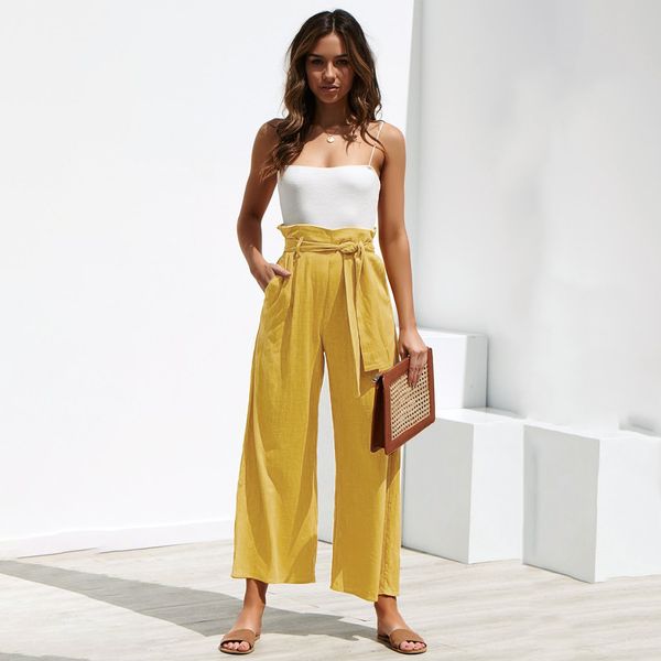 womens designer pants four color strap spring summer casual trousers fashion solid color pants womens clothing s-xl new arrival, Black;white
womens designer pants four color strap spring summer casual trousers fashion solid color pants womens clothing s-xl new arrival, Black;white