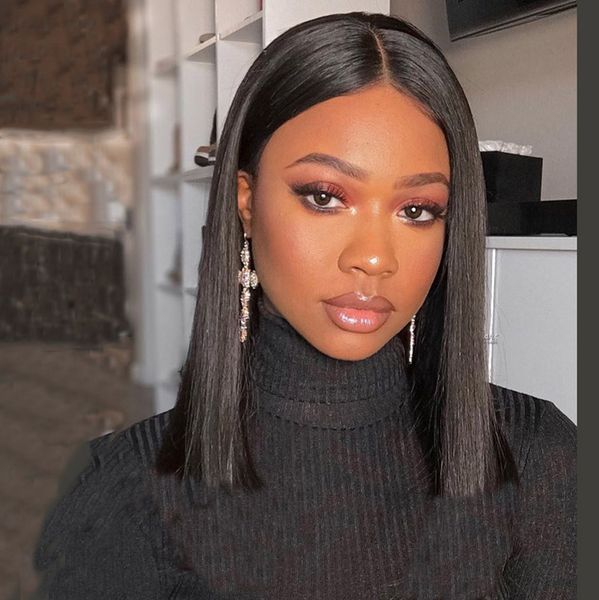 short bob silky straight peruvian human hair full lace wigs baby hairs bleached knots pre plucked natural hairline lace front wig, Black;brown
short bob silky straight peruvian human hair full lace wigs baby hairs bleached knots pre plucked natural hairline lace front wig, Black;brown