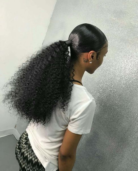 3b 3c kinky curly ponytail human hair for women natural color mongolian clip in human hair extensions diva remy one piece 140g, Black
3b 3c kinky curly ponytail human hair for women natural color mongolian clip in human hair extensions diva remy one piece 140g, Black