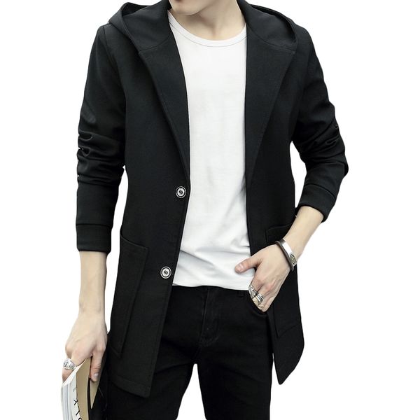korean style jacket coat men black gray slim fitted coat male spring summer mens clothing fashion hooded windbreaker coats man, Black;brown
korean style jacket coat men black gray slim fitted coat male spring summer mens clothing fashion hooded windbreaker coats man, Black;brown