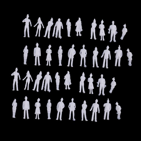 40 pcs model trains architectural 1:100 scale unpainted figures ho scale sitting and standing people for miniature scenes
40 pcs model trains architectural 1:100 scale unpainted figures ho scale sitting and standing people for miniature scenes