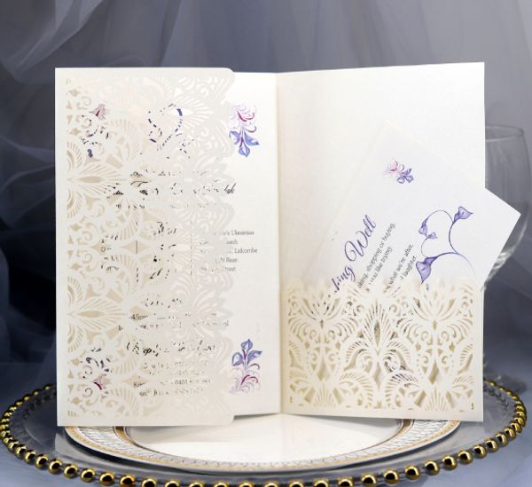 personalized wedding invitation cards full set laser cut hollowed-out pocket greeting cards for engagement birthday party wedding supplies
personalized wedding invitation cards full set laser cut hollowed-out pocket greeting cards for engagement birthday party wedding supplies
