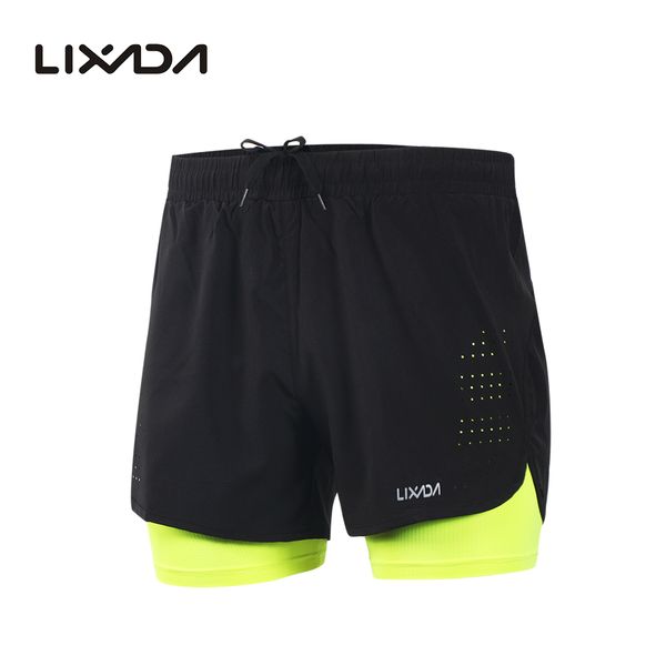 lixada men's 2-in-1 running shorts quick drying breathable active training exercise jogging cycling shorts with longer liner, Black;blue
lixada men's 2-in-1 running shorts quick drying breathable active training exercise jogging cycling shorts with longer liner, Black;blue
