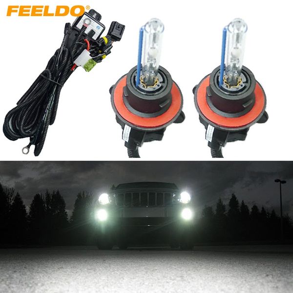 feeldo 35w car ac hid bulbs xenon headlight lamp h13/9008 hi/lo bi-xenon with wire harness 4300k, 6000k, 8000k, 10000k,12000k
feeldo 35w car ac hid bulbs xenon headlight lamp h13/9008 hi/lo bi-xenon with wire harness 4300k, 6000k, 8000k, 10000k,12000k