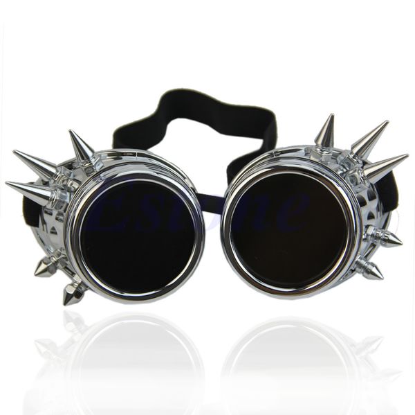 drop&wholesale vintage victorian gothic cosplay rivet steampunk goggles glasses welding punk apr28, White;black
drop&wholesale vintage victorian gothic cosplay rivet steampunk goggles glasses welding punk apr28, White;black
